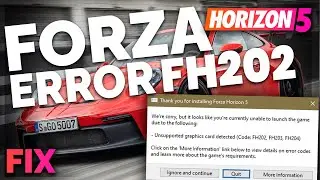 [2024] Forza Horizon 5: ERROR FH202 beheben! | Problemlösung | Deutsch