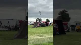 Broke FMX  freestyle motocross jump at TRUCKFEST Scotland 2024 #truckfest