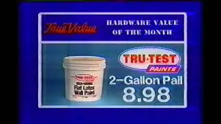 TrueValue Hardware deals commercial 1990