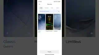 How to import theme in HyperVS Rom.