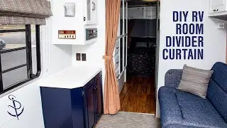 Make Your Own RV Room Divider Curtain