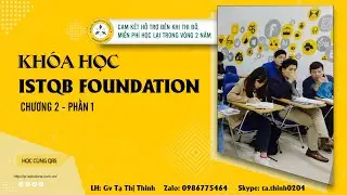 GV Tạ Thị Thinh chuyên đào tạo và tổ chức thi ISTQB foundation và advance level ở 3 miền HN, DN, HCM