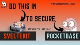 Add these lines to your SvelteKit Pocketbase app today! | Increase security!