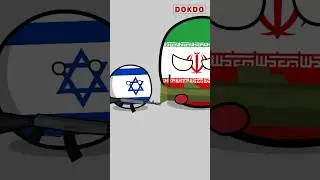 Who will stop Israel vs Palestine war | Countryballs