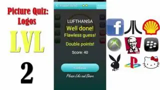 Picture Quiz: Logos Level 2 - All Answers - Walkthrough ( By Timeglass Works )