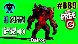 Balrog Green Screen 3D