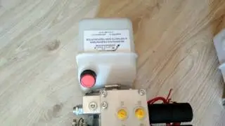 Гидравлический агрегат снегоуборочного отвала 12В - 1.2КВт - 200bar - 3l/min