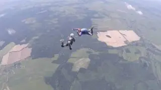 Прыжки с парашютом AFF 5 Ватулино 25.06.2016. Skydiving AFF Level 5 DZ Vatulino.