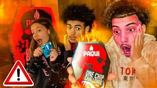 WORLDS HOTTEST CHIP | PAQUI ONE CHIP CHALLENGE 2022 (GONE WRONG)