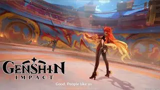 Capitano Vs Mavuika -Full Fight Cutscene | Genshin Impact 5.0 Cutscene