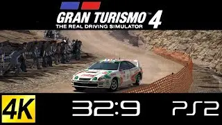 PS2 Gran Turismo 4 on PC PCSX2 4K ULTRAWIDE 32:9 60fps GT4