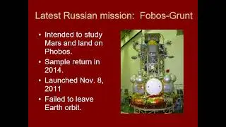 PHYS 1404 Exploring Mars