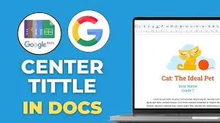 How to Center a Title in Google Docs Easily!