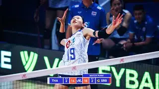 Chatchu-On Moksri Dominated Against Serbia in Volleyball Nations League 2023 !!!