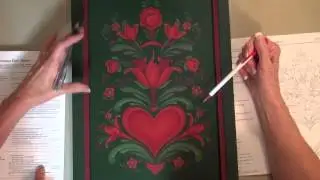 Society of Decorative Painters Certification Decorative Artist Stroke Critique Demonstration