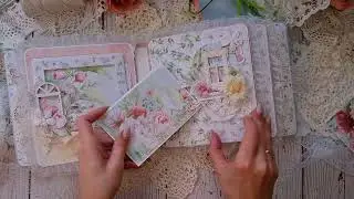 Скрапальбом "Дыхание весны" /Scrapalbum "Spring"
