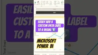 How to Create Custom  Data Labels ⁉️ Microsoft Power BI 🖥️ Simple and easy Method✨✨