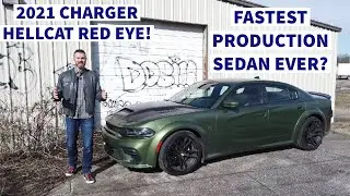 2021 Dodge Charger SRT Hellcat Red Eye Widebody! Top 5 Things YOU Need To Know!