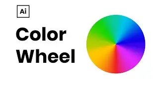How to design an angular gradient in 3 min in Adobe Illustrator. Color wheel design tutorial