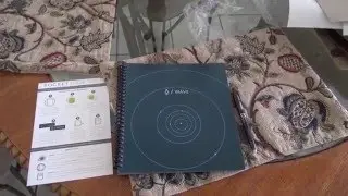 [4K] Unboxing the Rocketbook Wave - Microwaveable Notebook
