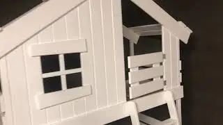 Кровать двухъярусная из массива 