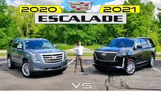 BIG UPGRADE? // All-New 2021 Cadillac Escalade vs. 2020 Cadillac Escalade: Comparison