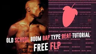 Old School Hip Hop Type Beat Tutorial [FREE FLP] In FL Studio 20 | 2021
