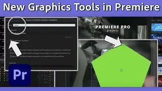 Better Video Editing with Titling and Graphics Tools | New Premiere Pro Effects | Adobe Video