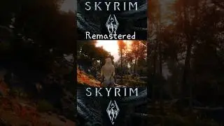 Skyrim next gen a beautiful sunset stroll #skyrim #bethesda #gaming #pcgaming #skyrimspecialedition