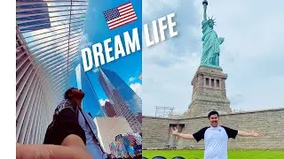 Living the American Dream Life | Statue of Liberty | World Trade Center | NYC