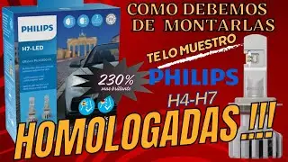 💪Led Philips Homologadas y con certificado ITV💪