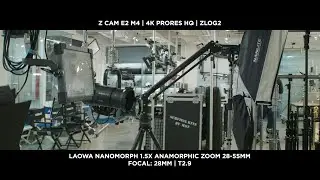 Laowa Nanomorph 1.5x Anamorphic Zoom | ZCAM E2 M4