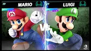 Super Smash Bros Ultimate Amiibo Fights – vs the World #9 Mario vs Luigi
