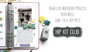 Scrapbook Layout Process with Hip Kits