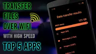 Best Apps To Transfer Files Over Wifi #shorts