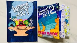 💙Paper Diy💙 Inside Out 2 Blind Bag + Game BookㅣASMRㅣSatisfyingㅣPaper CraftㅣSquishy