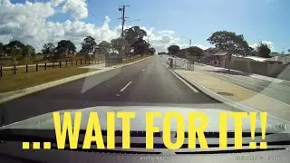 Insane driver will cause a crash dash cam