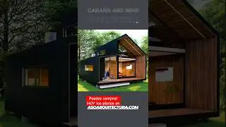 Adquiere los planos y construye la casa de tus sueños en asoarquitectura.com #casamoderna #cabañas