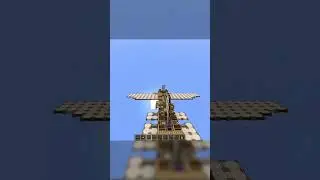 Самолёты с модом Create Minecraft? Clockwork мод!