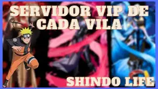 ROBLOX - SERVIDORES VIP DE CADA VILA! #3 (Shindo life)