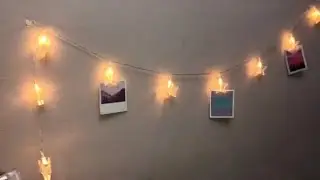 Oda Dekorasyonu İçin Mandallı Yıldız Led ✨