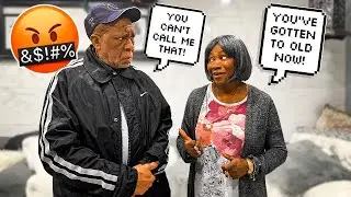 Telling Pappy Harry he's Getting Too OLD! He FLIPPED OUT!!