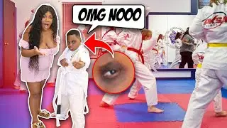 DJ Got A Black Eye In Karate Class