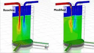 Coanda - 19 - CFD - Computational Fluid Dynamics - Distribution Vessels