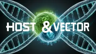 Host & Vector in Genetic Engineering #dna #genetics #gene #podcast #cloning  #biotechnology #genetic