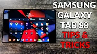 Samsung Galaxy Tab S8 - Tips & Tricks First Things To Do To Maker It Faster With Better Battery Life