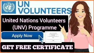 UN Online Volunteer Program For Everyone | Get Free Verified Certificate From United Nations |