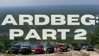 Ardbeg Off-Road Takeover: AEV Rams, Jeep Rubicons, and Honda CRFs