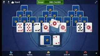 Microsoft Solitaire Collection: TriPeaks - Hard - January 9, 2021