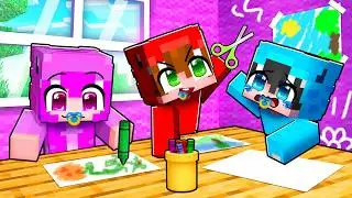 Mi Primer Día en la Guardería en Minecraft!